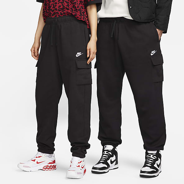 NWT Women's Nike Air Sportswear Black Pants Joggers Medium Large MSRP $65