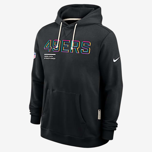 San Francisco 49ers Crucial Catch Sideline Men's Nike Dri-FIT NFL Pullover Hoodie