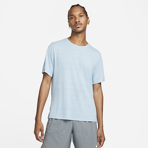 light blue nike t shirt