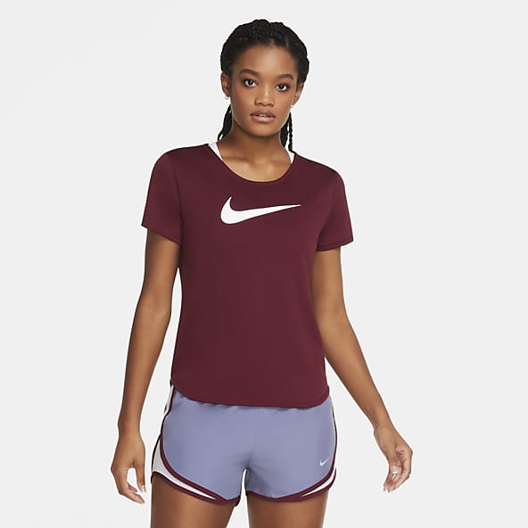nike red shirt womens