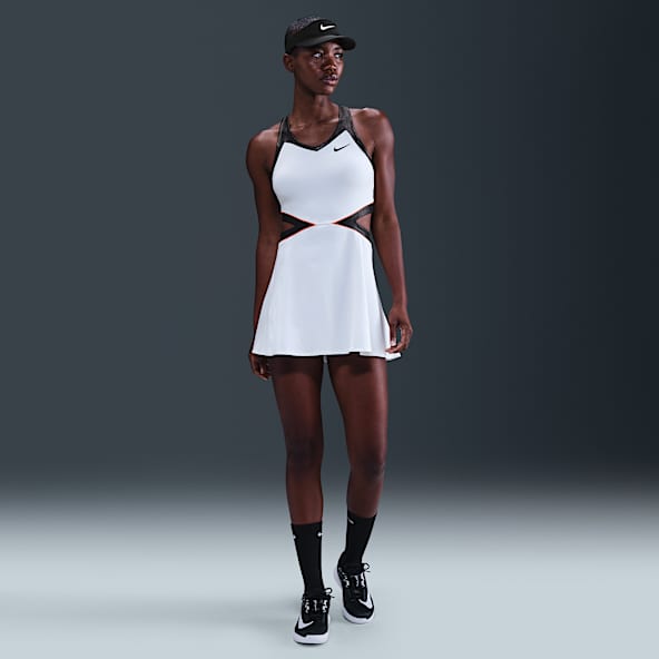 NikeCourt Slam Robe de tennis Dri-FIT pour femme