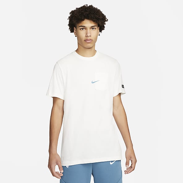 white and pink nike t shirt