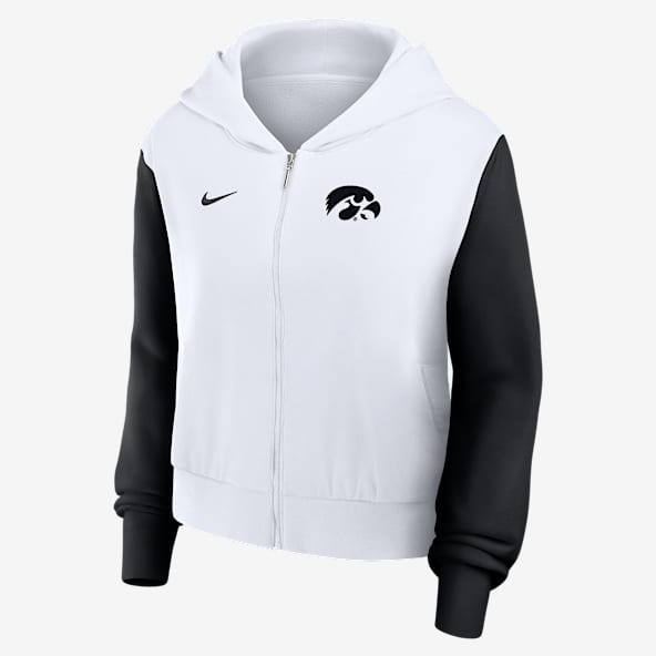 Iowa Athletic Prep Colorblocked Script Women’s Nike College Full-Zip Hoodie