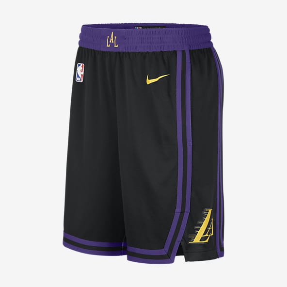 Los Angeles Lakers City Edition 2023/24 Pantalón corto Nike Dri-FIT Swingman de la NBA - Hombre