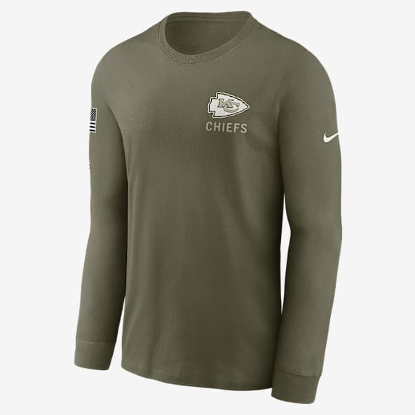 Kansas City Chiefs Salute to Service Men's Nike NFL Long-Sleeve T-Shirt