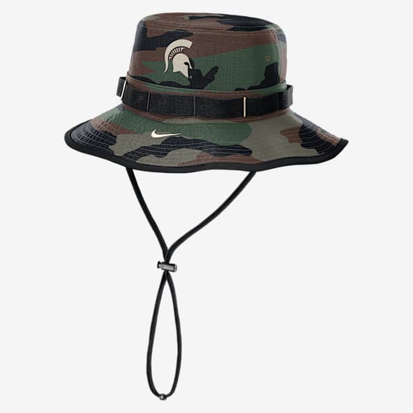 Michigan State 2025 Military Appreciation Boonie Men's Nike Dri-FIT College Bucket Hat