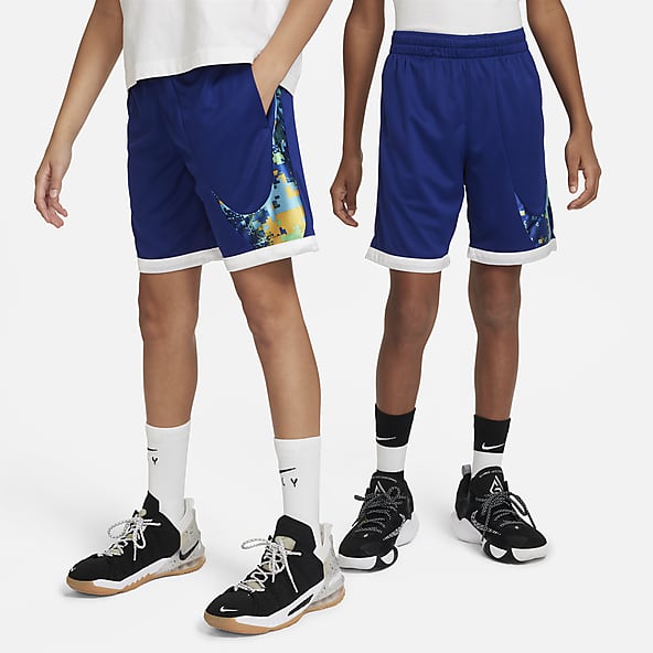 Boys Knee Length Basketball Shorts. Nike PT