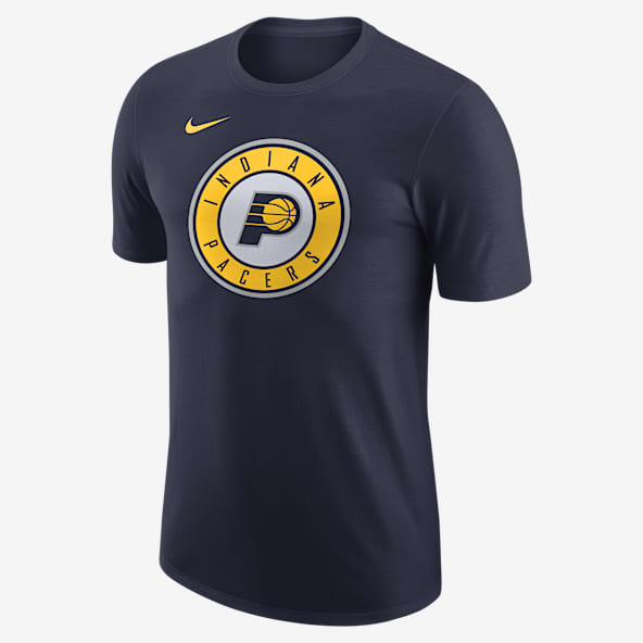 00'S Nike NIKE TEAM NBA INDIANA PACERS Indiana Pacers Game Shirt Replica Uniform Men's L /eaa453349