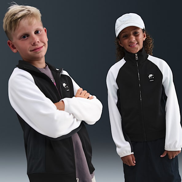 Nike Air Jacke mit durchgehendem Reißverschluss (ältere Kinder)