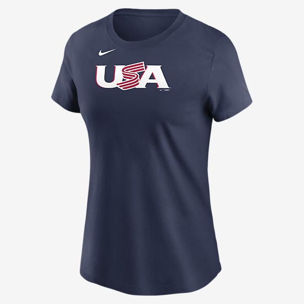 Womens Baseball Tops & T-Shirts.