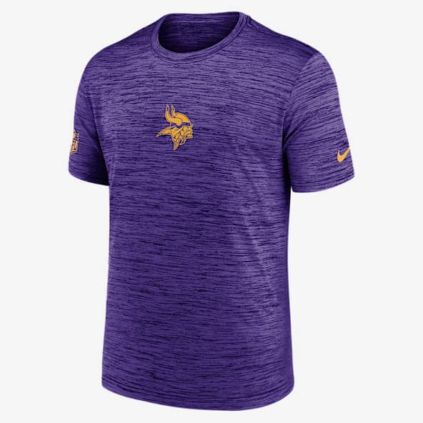 Minnesota Vikings Sideline Team Issue Velocity Playera Nike Dri-FIT de la NFL para hombre