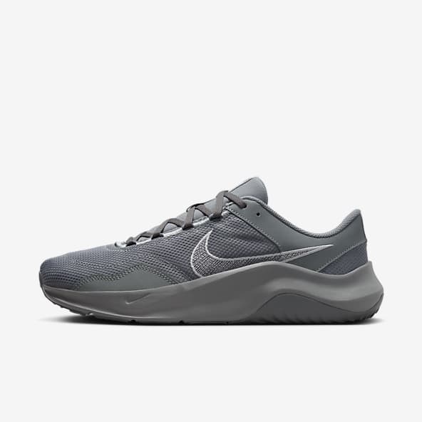 Grey nike gym shoes 2025