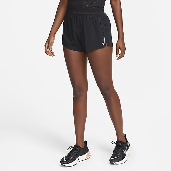 Nike Air Women's Running Short Tight - Violet Shock/Black