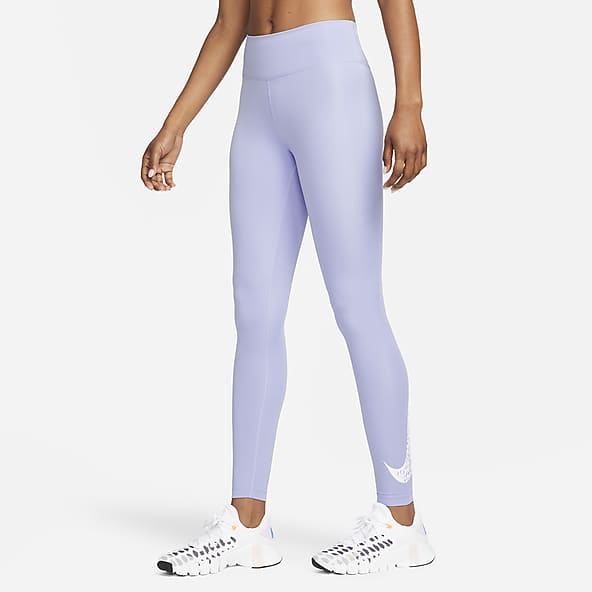 Purple Reflective Dri-FIT Tights & Leggings. Nike AT