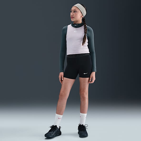 Nike Pro Older Kids' (Girls') Dri-FIT 7.5cm (approx.) Shorts