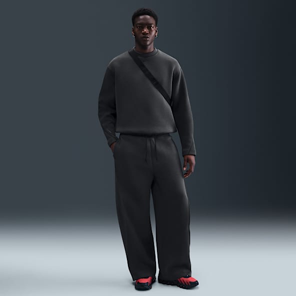 Nike Tech Men's Fleece Loose-Fit Open Hem Pants