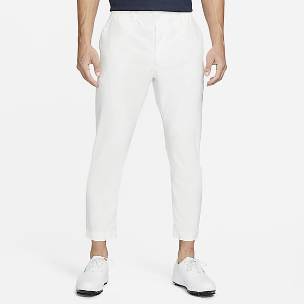Uomo Bianco Golf Pantaloni \u0026 tights. Nike IT