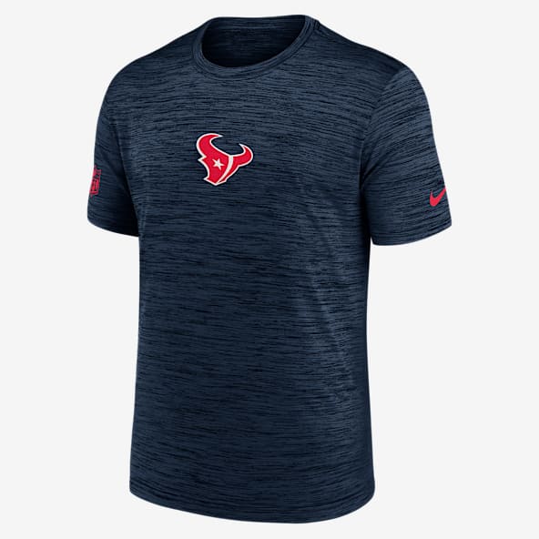 Houston Texans Sideline Team Issue Velocity Playera Nike Dri-FIT de la NFL para hombre