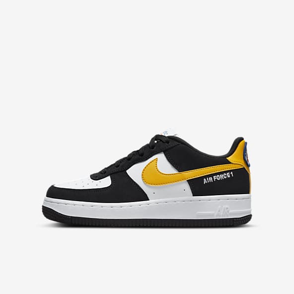 Fekete Air Force 1 Cipők. Nike HU