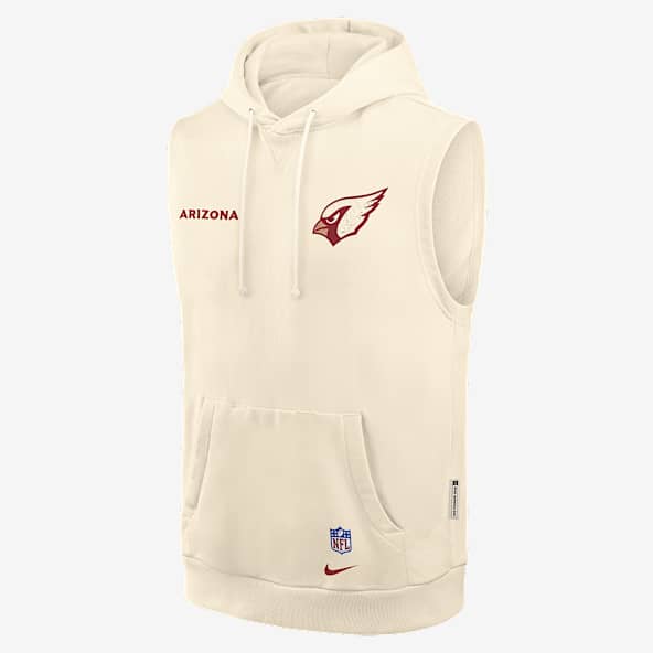 Arizona Cardinals Rivalries Collection Sideline Sudadera con gorro sin cierre sin mangas Nike Dri-FIT de la NFL para hombre
