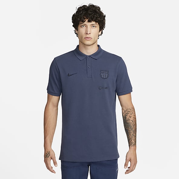 Blue nike polo 2025 shirt