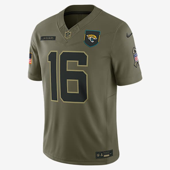 Trevor Lawrence Jacksonville Jaguars Salute to Service Men's Nike Dri-FIT NFL Limited Jersey