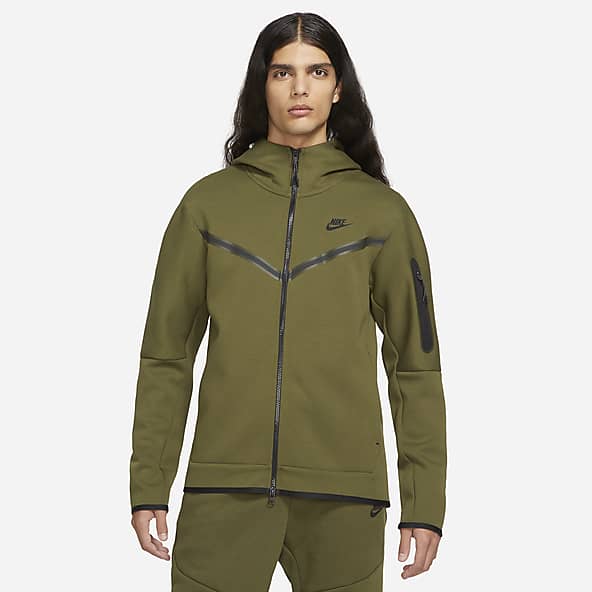 FELPA NIKE TECH FLEECE verde lime – AW LAB