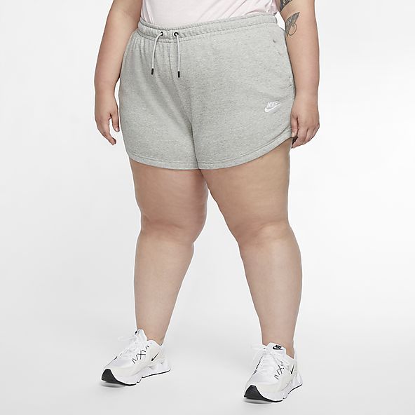 nike grey womens shorts