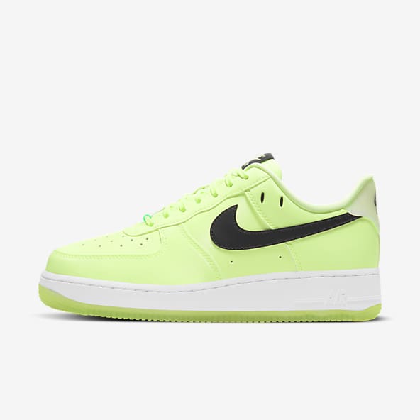 nike air force 1 yellow and white