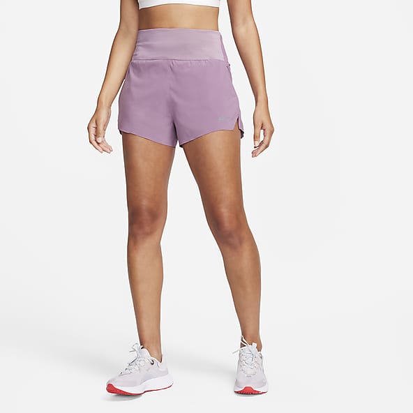 Los tres mejores shorts de running de tiro alto para mujer de Nike. Nike
