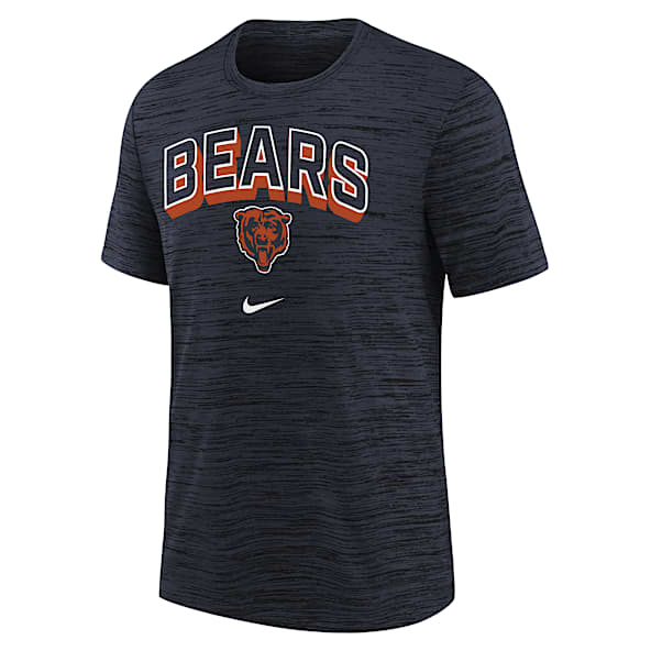 Chicago Bears Sideline Velocity Big Kids’ Nike Dri-FIT NFL T-Shirt