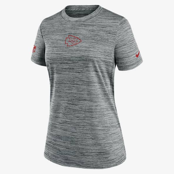 Kansas City Chiefs Sideline Team Issue Velocity Women's Nike Dri-FIT NFL T-Shirt