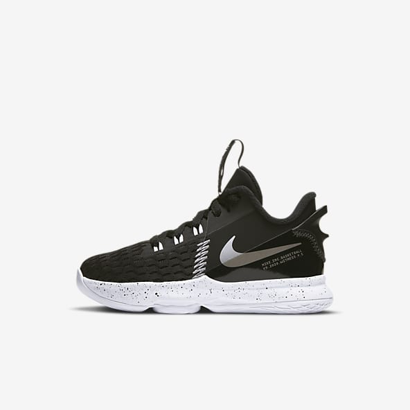 boys black lebrons