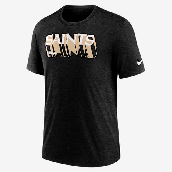 New Orleans Saints Long Pass Playera Nike de la NFL para hombre