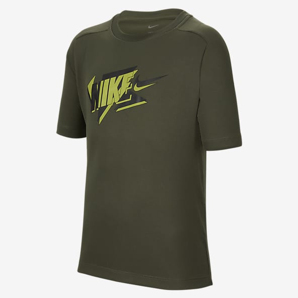 Green Tops T Shirts. Nike IN