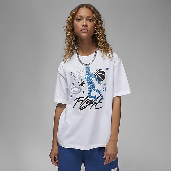 Ordenanza del gobierno isla Estación Mujer Jordan Camisetas con gráficos. Nike US