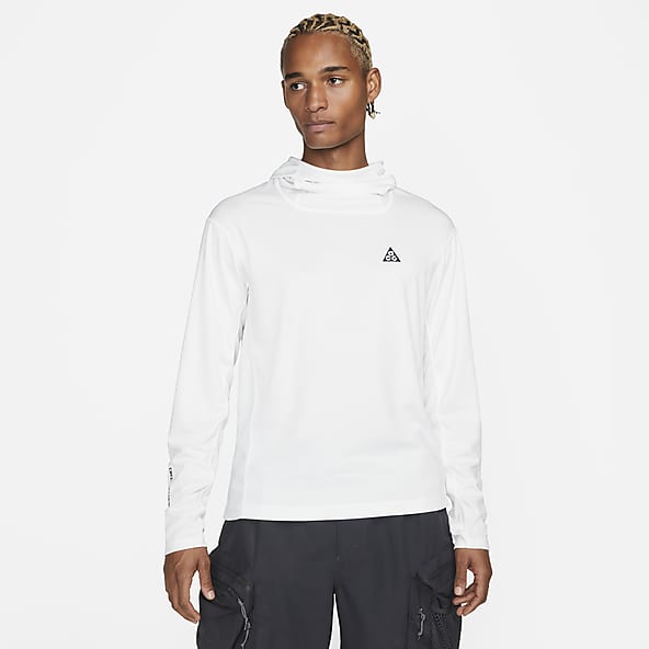 Men's nike black top and white hoodie