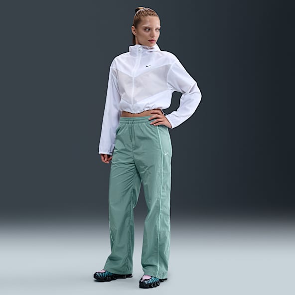Nike Windrunner Women's High-Waisted Woven Open-Hem Trousers