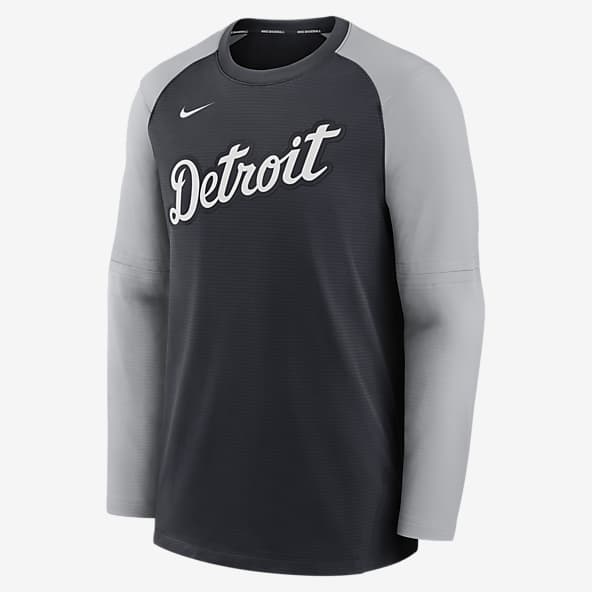 Men's Nike Anthracite Detroit Tigers Authentic Collection Velocity Practice Performance T-Shirt Size: Small