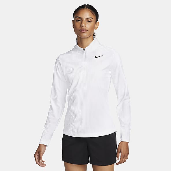 Nike Tour Playera de golf con cierre de 1/4 Dri-FIT ADV para mujer