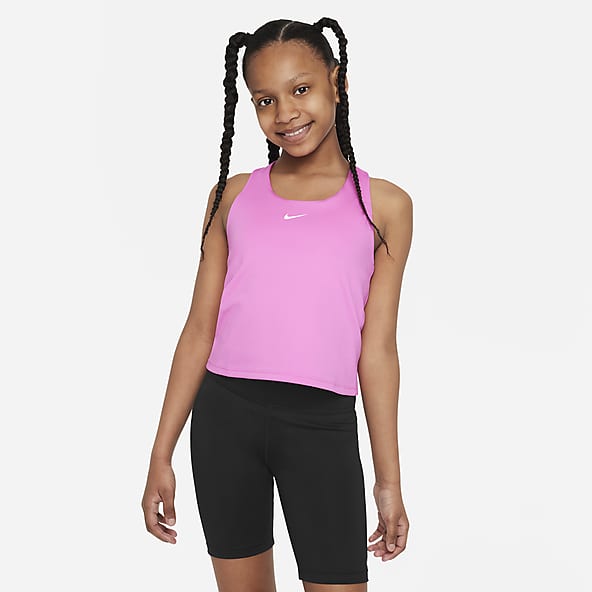 Nike, Other, Hot Pink And Lavender Girls Nike Sports Bras