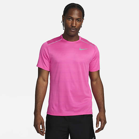 Maglia rosa top nike uomo