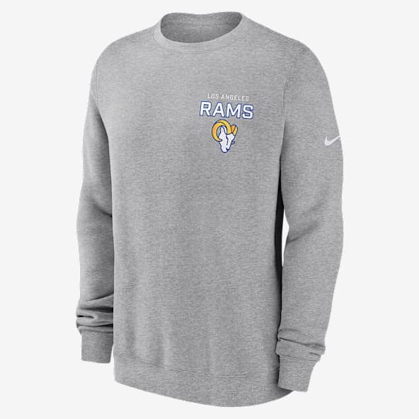 Los Angeles Rams Draw Block Club Men's Nike NFL Pullover Crew