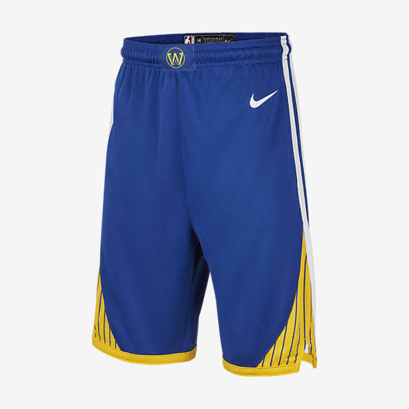 Golden State Warriors Icon Edition Pantalón corto Nike NBA Swingman - Niño/a