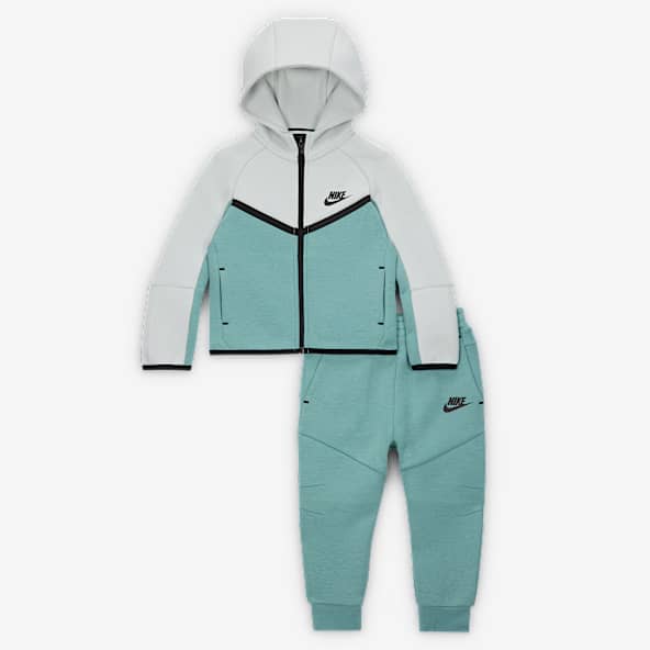 Nike Sportswear Conjunto de 2 piezas de Tech Fleece de cierre completo para bebé