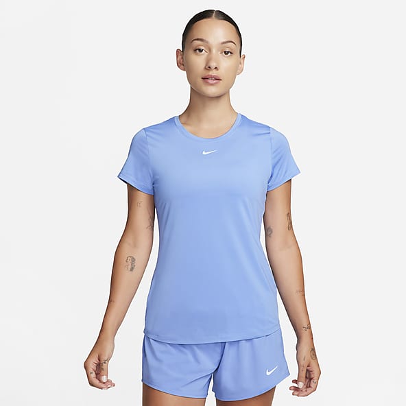 Nike sportshirt blauw cheap