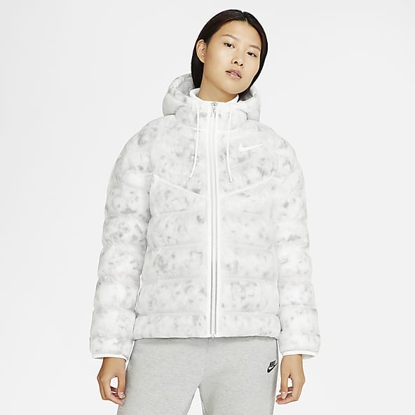 nike long puffer jacket women's