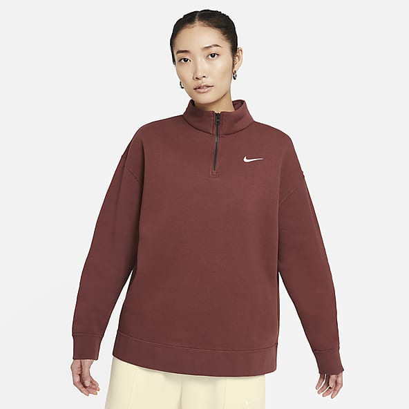 nike half zip jumper womens