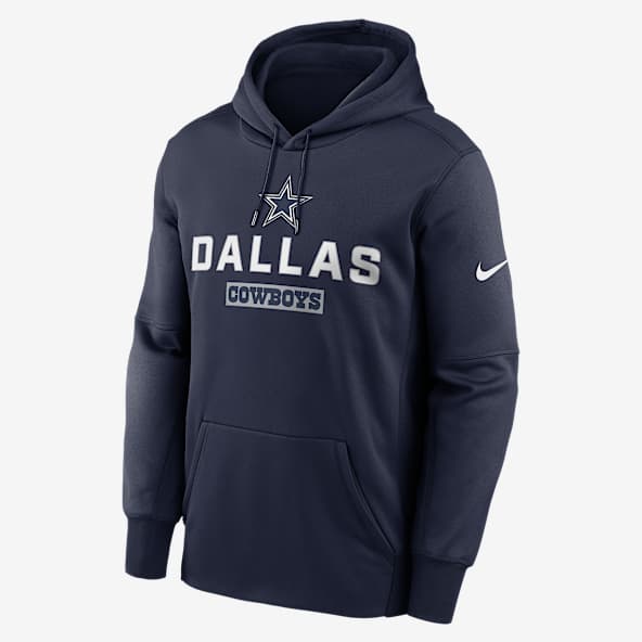 Dallas Cowboys Toss Sweep Sudadera con gorro sin cierre Nike Therma de la NFL para hombre