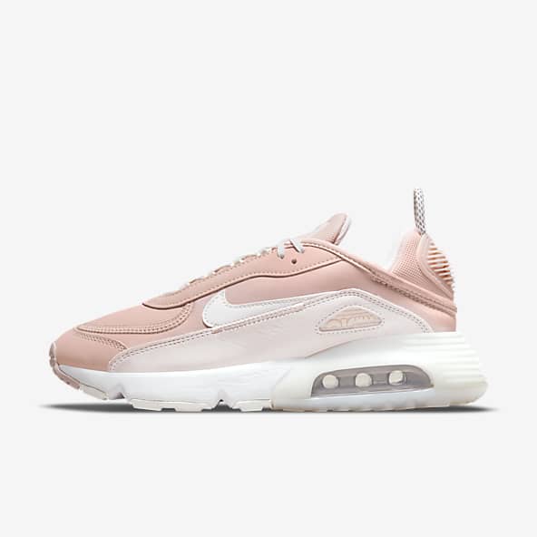 nike airmax white and pink